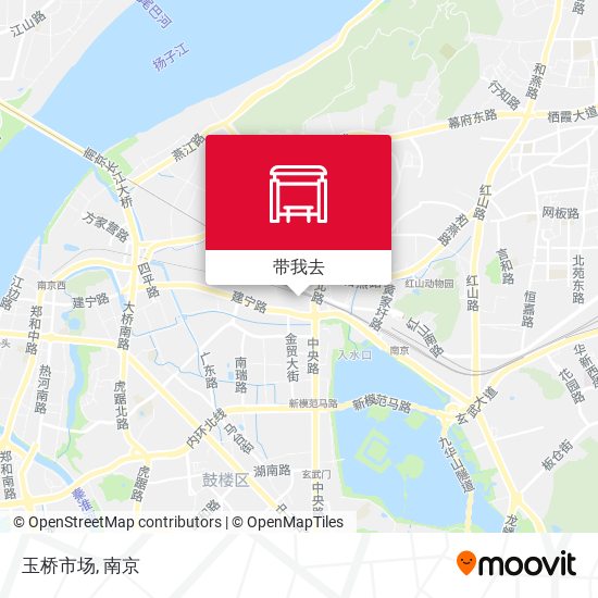 玉桥市场地图