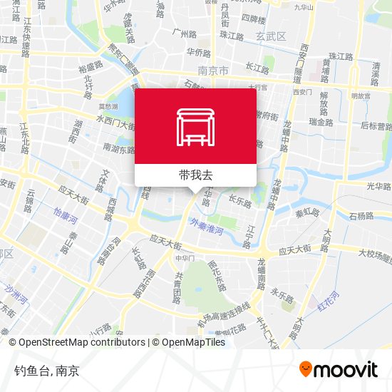 钓鱼台地图