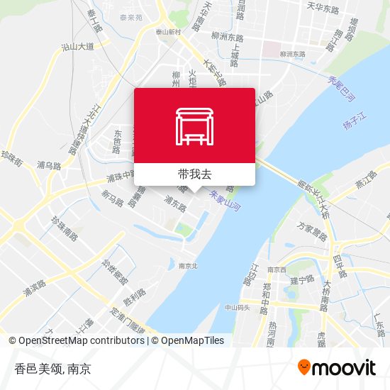 香邑美颂地图