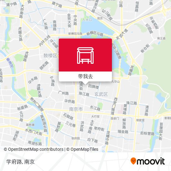 学府路地图