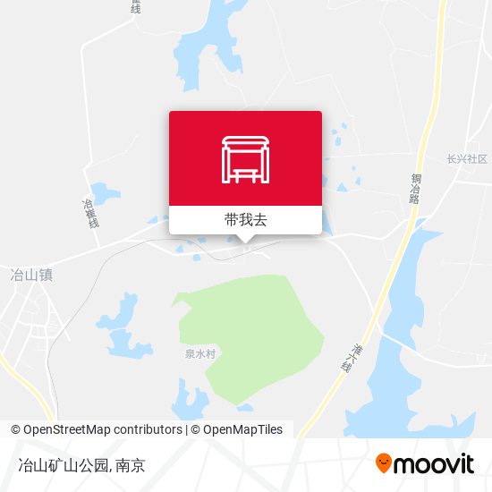冶山矿山公园地图