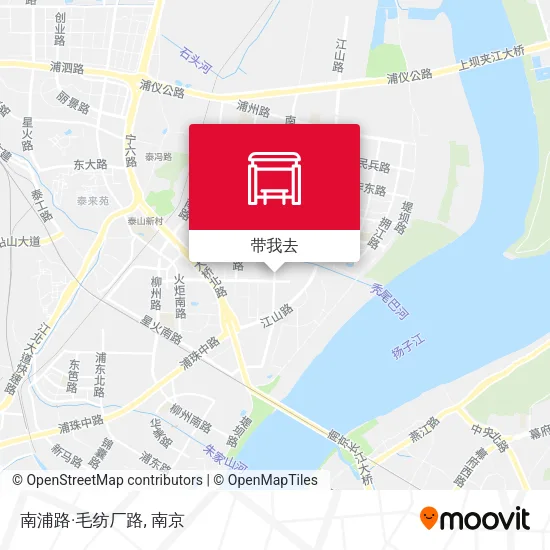 南浦路·毛纺厂路地图
