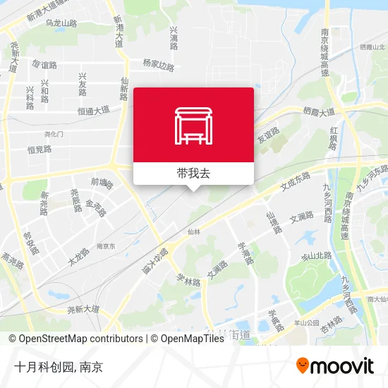 十月科创园地图
