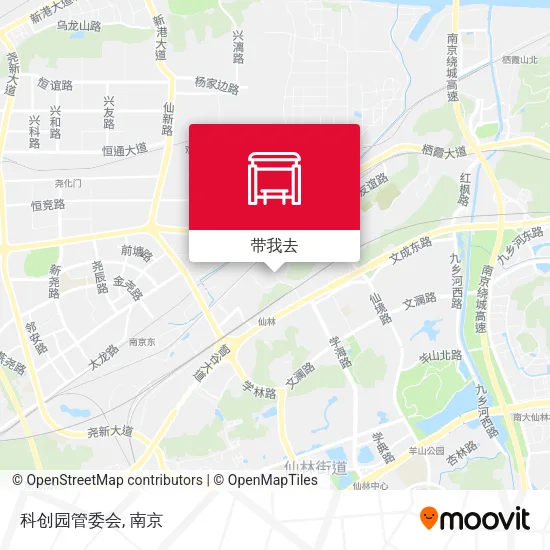 科创园管委会地图