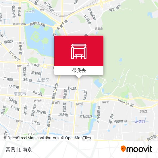 富贵山地图