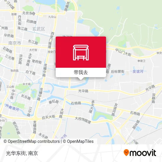 光华东街地图