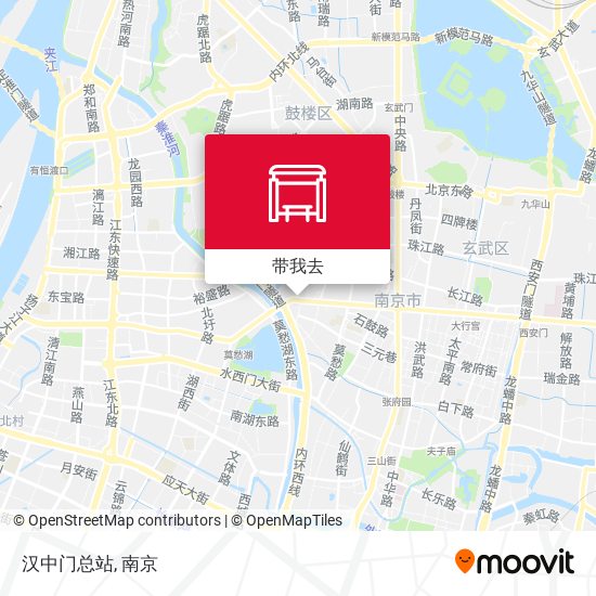 汉中门总站地图