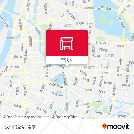 汉中门总站地图