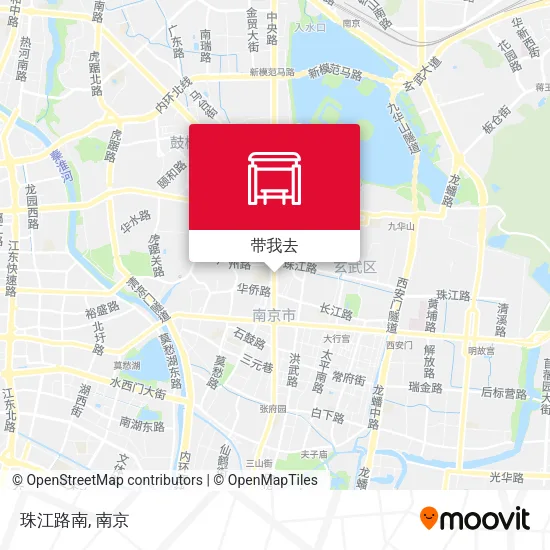 珠江路南地图