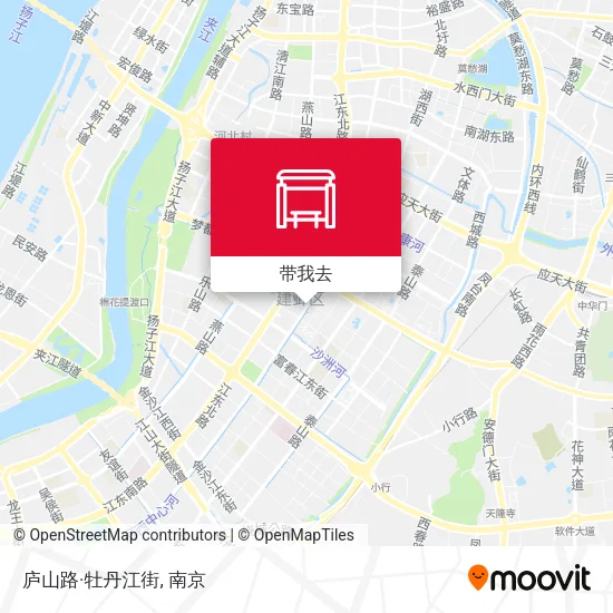 庐山路·牡丹江街地图