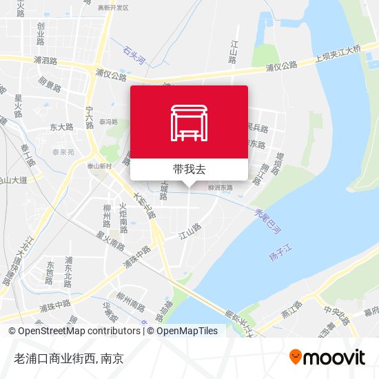 老浦口商业街西地图