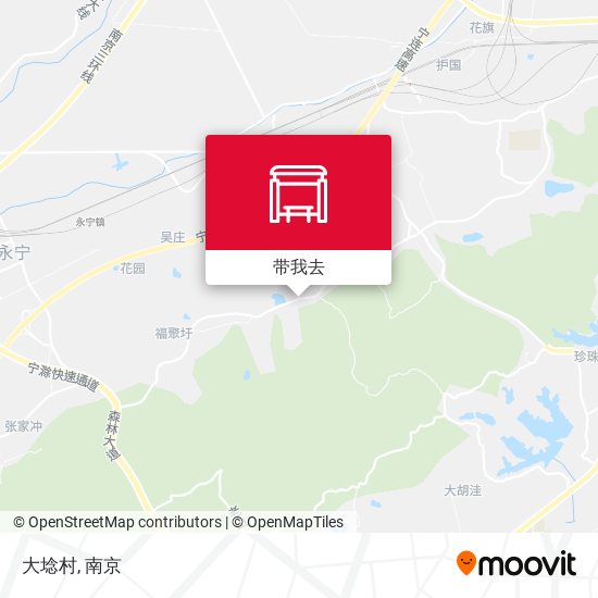 大埝村地图