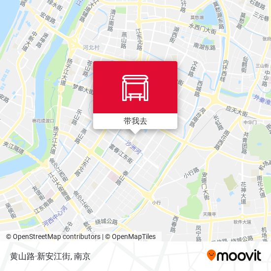 黄山路·新安江街地图