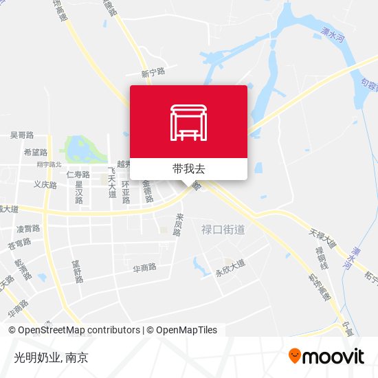 光明奶业地图