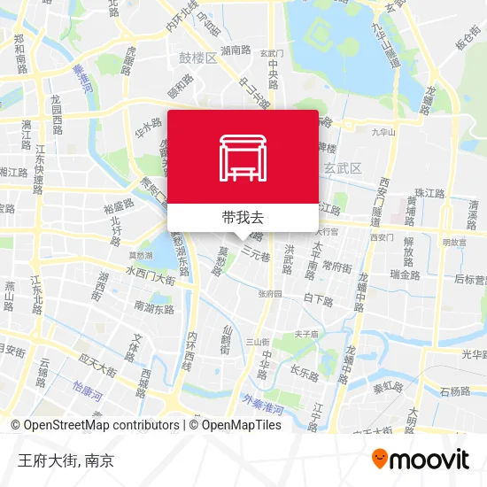 王府大街地图