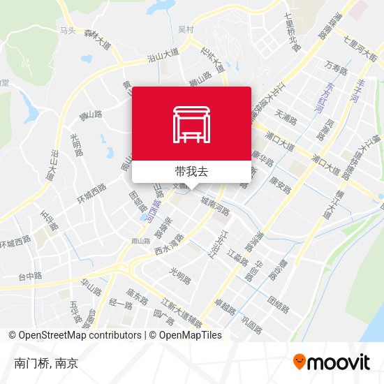 南门桥地图