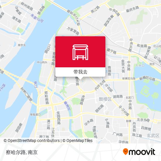 察哈尔路地图