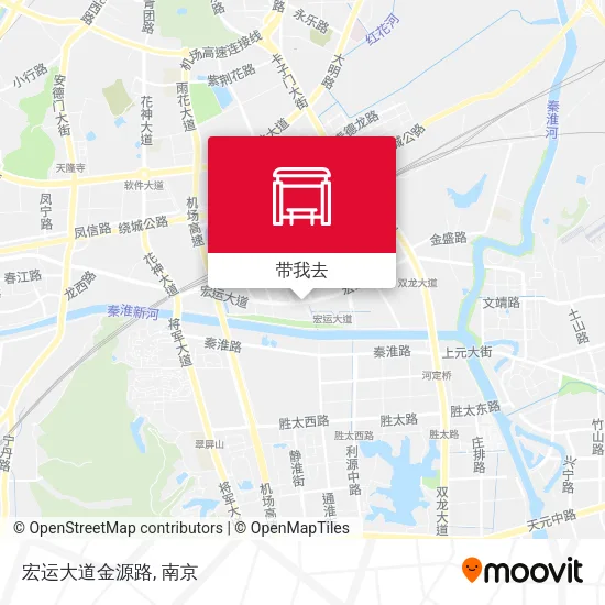 宏运大道金源路地图
