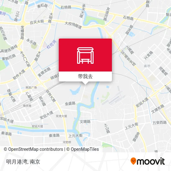 明月港湾地图
