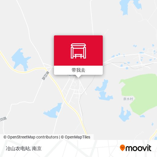 冶山农电站地图