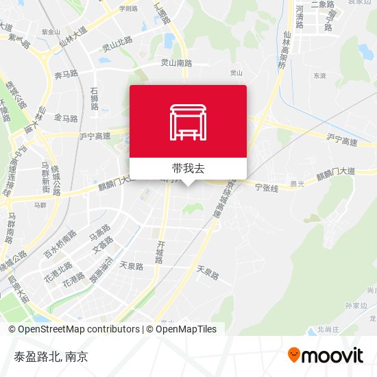泰盈路北地图