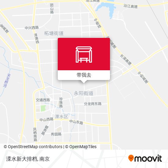 溧水新大排档地图