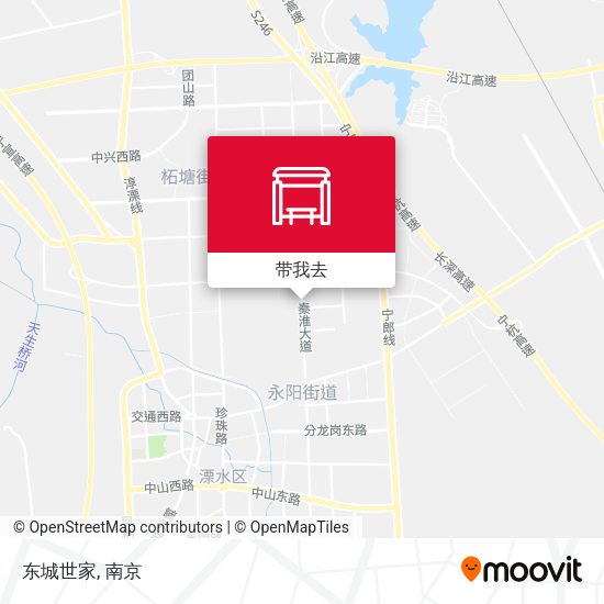 东城世家地图