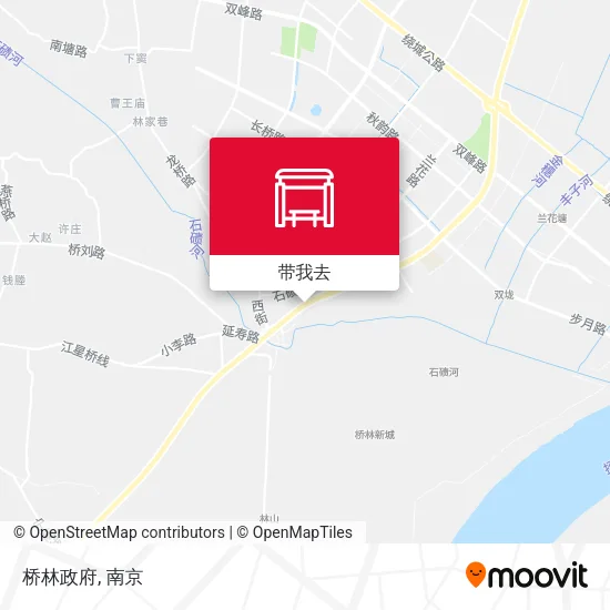 桥林政府地图