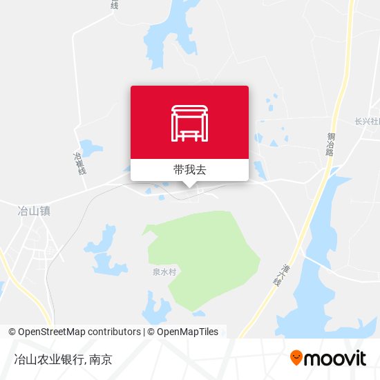 冶山农业银行地图