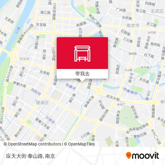 应天大街·泰山路地图