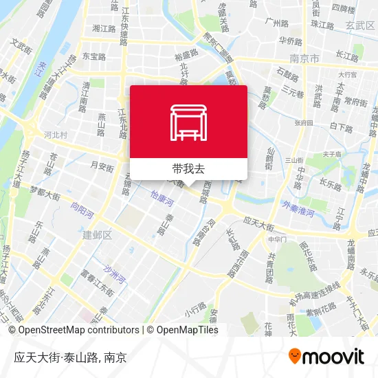 应天大街·泰山路地图