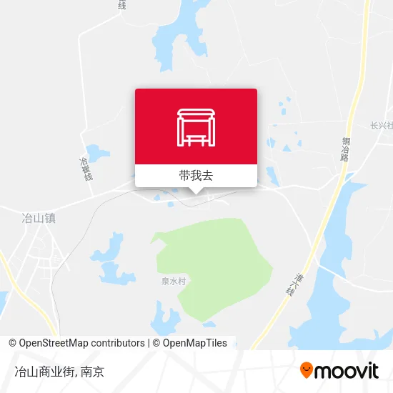 冶山商业街地图