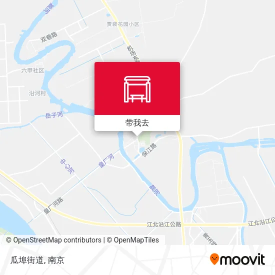 瓜埠街道地图