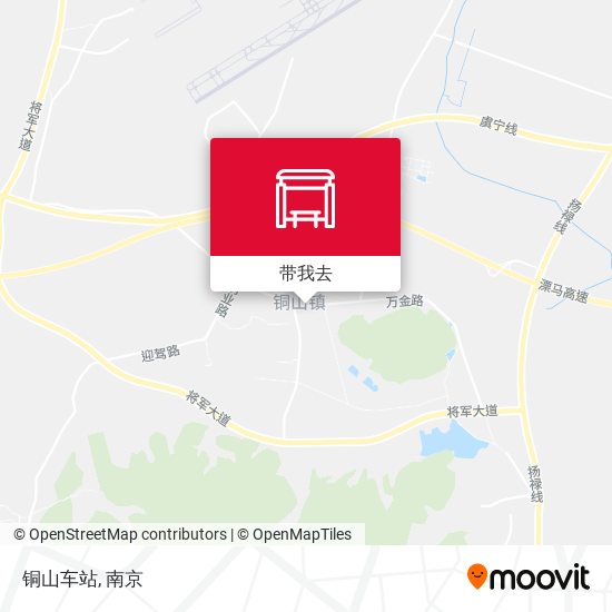 铜山车站地图