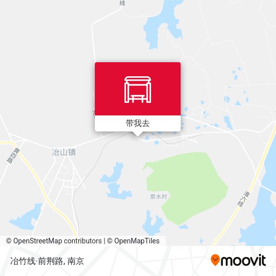 冶竹线·前荆路地图