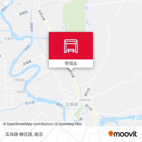 瓜埠路·柳庄路地图