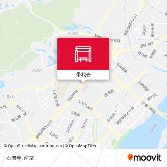 石佛寺地图