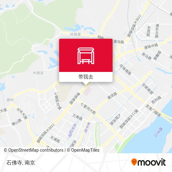 石佛寺地图
