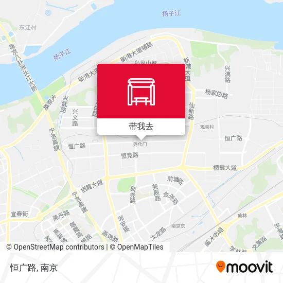 恒广路地图