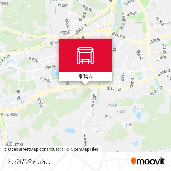 南京液晶谷南地图