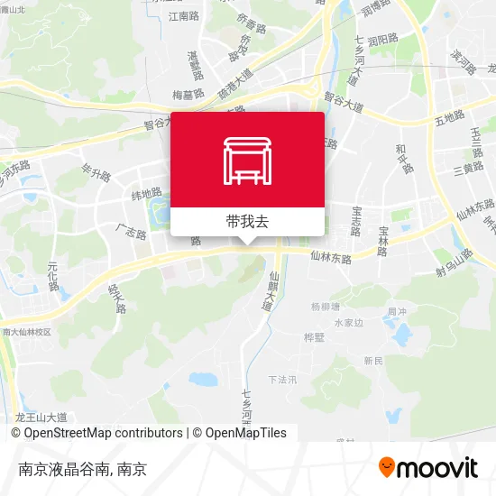 南京液晶谷南地图