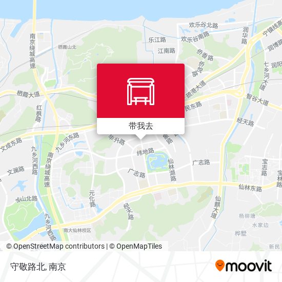 守敬路北地图