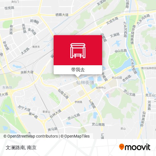 文澜路南地图
