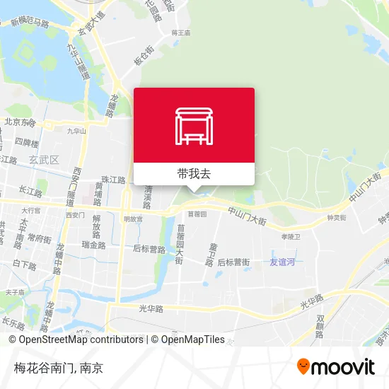 梅花谷南门地图