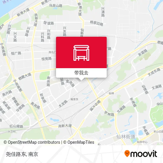 尧佳路东地图