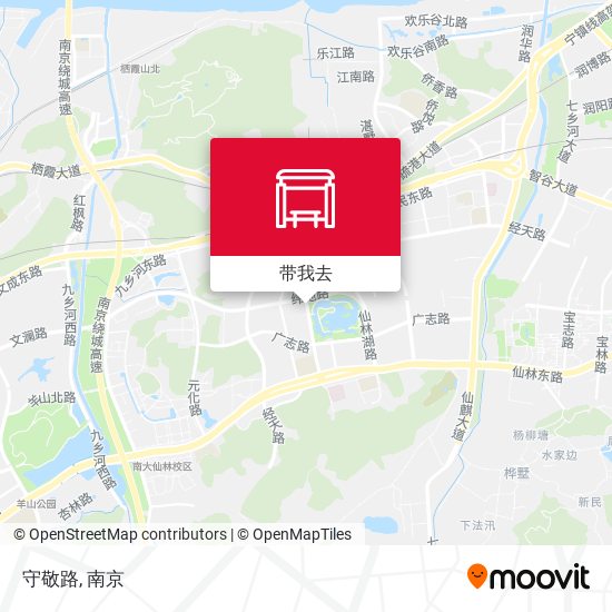 守敬路地图