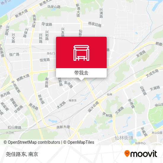 尧佳路东地图