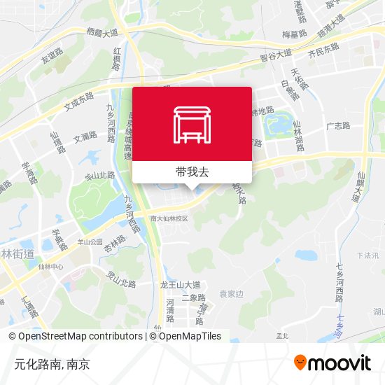 元化路南地图