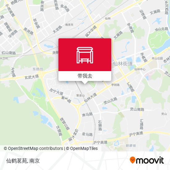 仙鹤茗苑地图