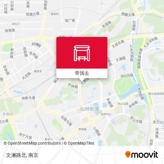 文澜路北地图